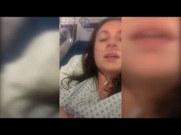 Koronovirusa yoluxmuş qadının tükürpədici videosu yayıldı