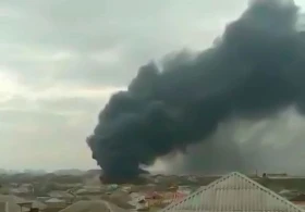 Bakıda güclü yanğın başladı — SON DƏQİQƏ (VİDEO)