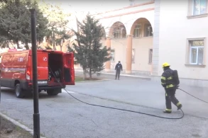 Koronovirusa görə Bakıya xüsusi maddə səpilir -VİDEO