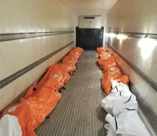 Tibb bacısı koronavirusdan ölənlərin elə fotosunu paylaşdı ki... - FOTO