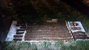 Ucarda külli miqdarda hərbi sursat tapılıb - FOTO