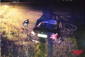 Страшное ДТП в Кюрдамире: водитель сгорел заживо – ФОТО 18+