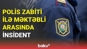 Uşağı məktəbdə boğub başını partaya vuran polis görün kim imiş (VİDEO)