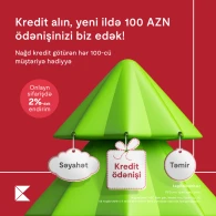 Kapital Bank продолжает новогоднюю кампанию по выдаче наличных кредитов