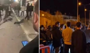 Küçədə qadına söz atan məmuru bu hala saldılar (18+VİDEO)