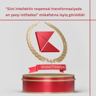 Global Finance Names the Innovators 2024: Kapital Bank has been awarded the prestigious “Best Use of AI in Digital Transformation” award