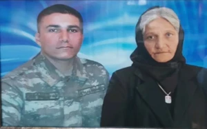 Şəhid anası vəfat etdi- Foto