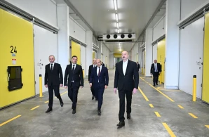 Prezident DGK-nın yeni binasının açılışında - Fotolar 