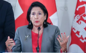Zurabişvili cərimələnib