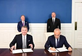 Vaşinqtonda İlham Əliyevin Stiv Uitkoff ilə görüşü olub - FOTO