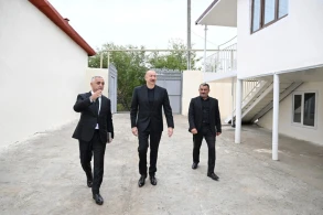 İlham Əliyev Xocalı rayonunun Seyidbəyli kəndində olub