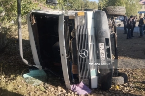 Müəllimlərin avtobusu aşdı: 15 yaralının ADLARI&nbsp;