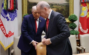 Hörmətini belə göstərdi... 