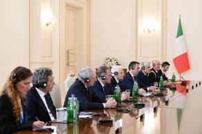 Sercio Mattarella: Biz xüsusilə də ölkələrimiz arasındakı strateji tərəfdaşlığa mühüm dəyər veririk