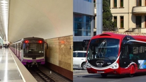 Bugündən metro və marşrutlarda gediş haqqı 60 qəpik oldu