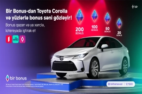 Bir Bonus Toyota Corolla və yüzlərlə bonus qazandırır 