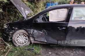 Ağır qəza: 6 nəfər yaralandı&nbsp;