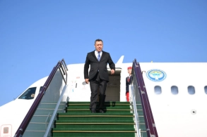 Qırğızıstan Prezidenti Azərbaycana səfərə gəlib&nbsp;