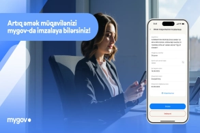 Vətəndaşlar əmək müqavilələrini artıq “mygov” platformasında imzalaya biləcəklər&nbsp;