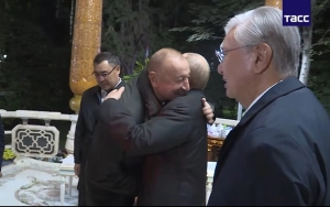 İlham Əliyevlə Putinin səmimi  VİDEOSU 