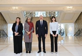 İlham Əliyev BMT-nin Məskunlaşma Proqramının icraçı direktorunu qəbul edib&nbsp;