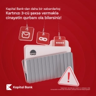 Kartınızı heç kimə verməyin: pulunuzu itirə, cinayətin qurbanı ola bilərsiniz  