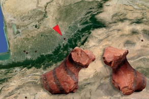 Xəzər sahillərindən tapılan heykəl HƏR KƏSİ ŞOK ETDİ&nbsp;