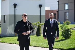 İlham Əliyev Cəbrayılın Horovlu kəndinin birinci mərhələsinin açılışında iştirak edib 