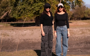 Leyla və Arzu Əliyevalar Qaxda açılışda - Fotolar 