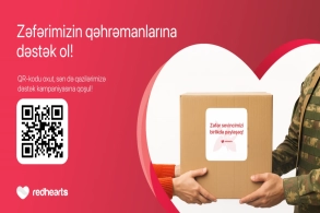 Qırmızı Ürəklər Fondundan “Zəfər Payı” aksiyası&nbsp;&nbsp;
