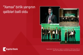 “Xəmsə” birlik yarışında Kapital Bank iki layihə ilə qalib olub&nbsp;