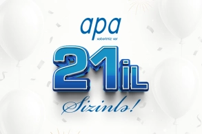 APA-nın yaranmasından 21 il ötür&nbsp;