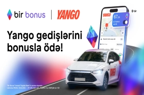 Taksi ödənişlərinizi Bir Bonus-la edin, pulunuz cibinizdə qalsın&nbsp;