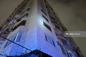 Bakıda güclü yanğın: 3 nəfər ölüb