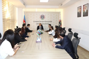 Anar Bağırov işə yeni qəbul edilən vəkil köməkçiləri ilə görüşüb&nbsp;