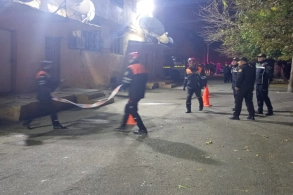 Azərbaycanda binanın döşəməsi uçdu:60 ailə evakuasiya edilib