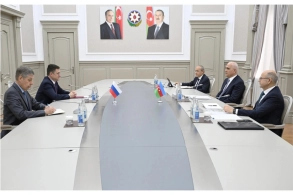 Azərbaycan və Rusiya rəsmiləri arasında görüş