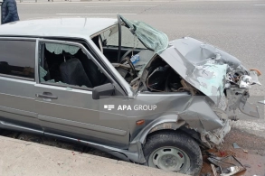 Ağır qəza baş verib