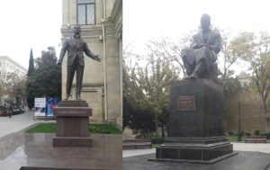 Dahilərin heykəlləri baxımsız vəziyyətdə - FOTO FAKT  