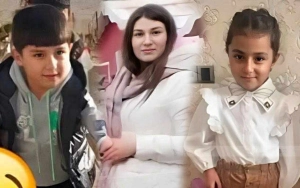 Yanğında həlak olan ana və 2 övladı...