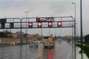 Zığ dairəsi-Hava Limanı yolunda sürət həddi bərpa olunub