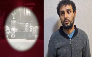 Bakıda şəhid bulağından oğurluq edilib - VİDEO&nbsp;