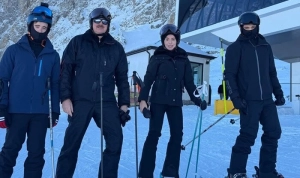 "Bu gün babamla xizək sürdük" - Prezidentin nəvəsindən PAYLAŞIM&nbsp;