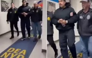 Əli qandallı Maduro hamının Yeni ilini təbrik etdi - Video&nbsp;