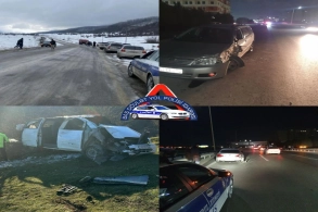 DYP: Dörd gündə yol qəzalarında 8 nəfər ölüb, 6 nəfər xəsarət alıb&nbsp;