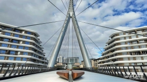 Bakıda MÖHTƏŞƏM piyada körpüsü inşa edildi