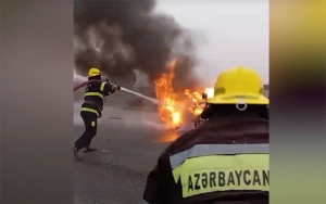 Bakıda avtomobil YANDI