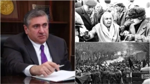 Erməni deputat Bakıya BÖHTAN atdı:"90 ermənini öldürdünüz, 250 min erməni qaçdı&nbsp;&nbsp;