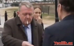 Nazirin bu görüntüləri müzakirəyə səbəb oldu - VİDEO