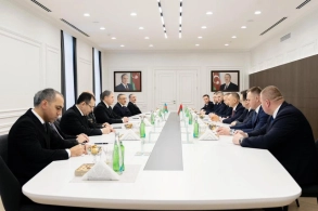 Vilayət Eyvazov Belarusun daxili işlər naziri ilə görüşdü